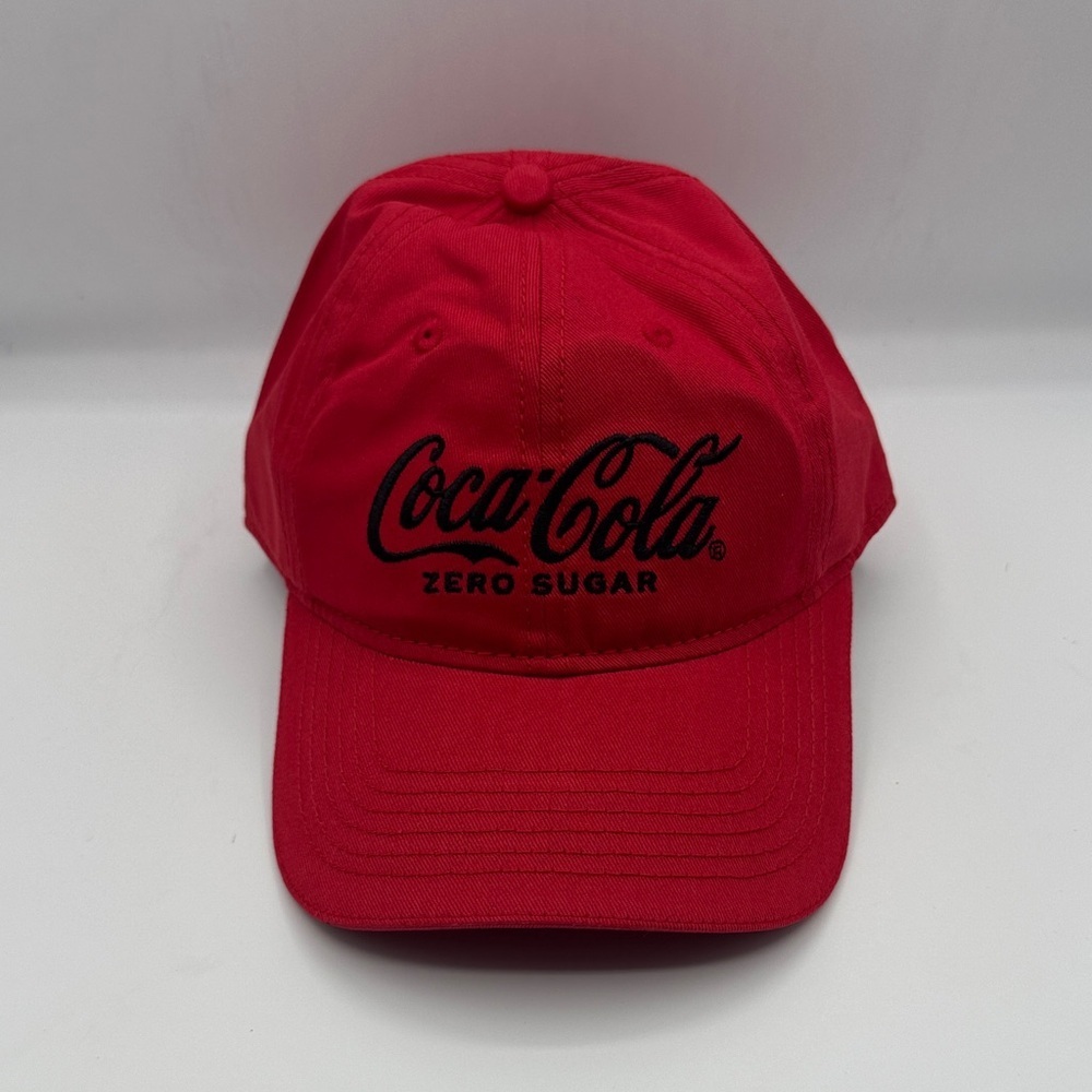 Coca-Cola Zero Sugar Red Cap coke red black one size adjustable band